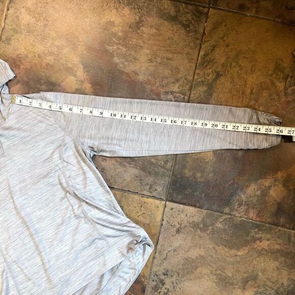 Danskin Girls Gray Hoodie Dri Fit Long Sleeve XL (14-16) - Picture 6 of 8